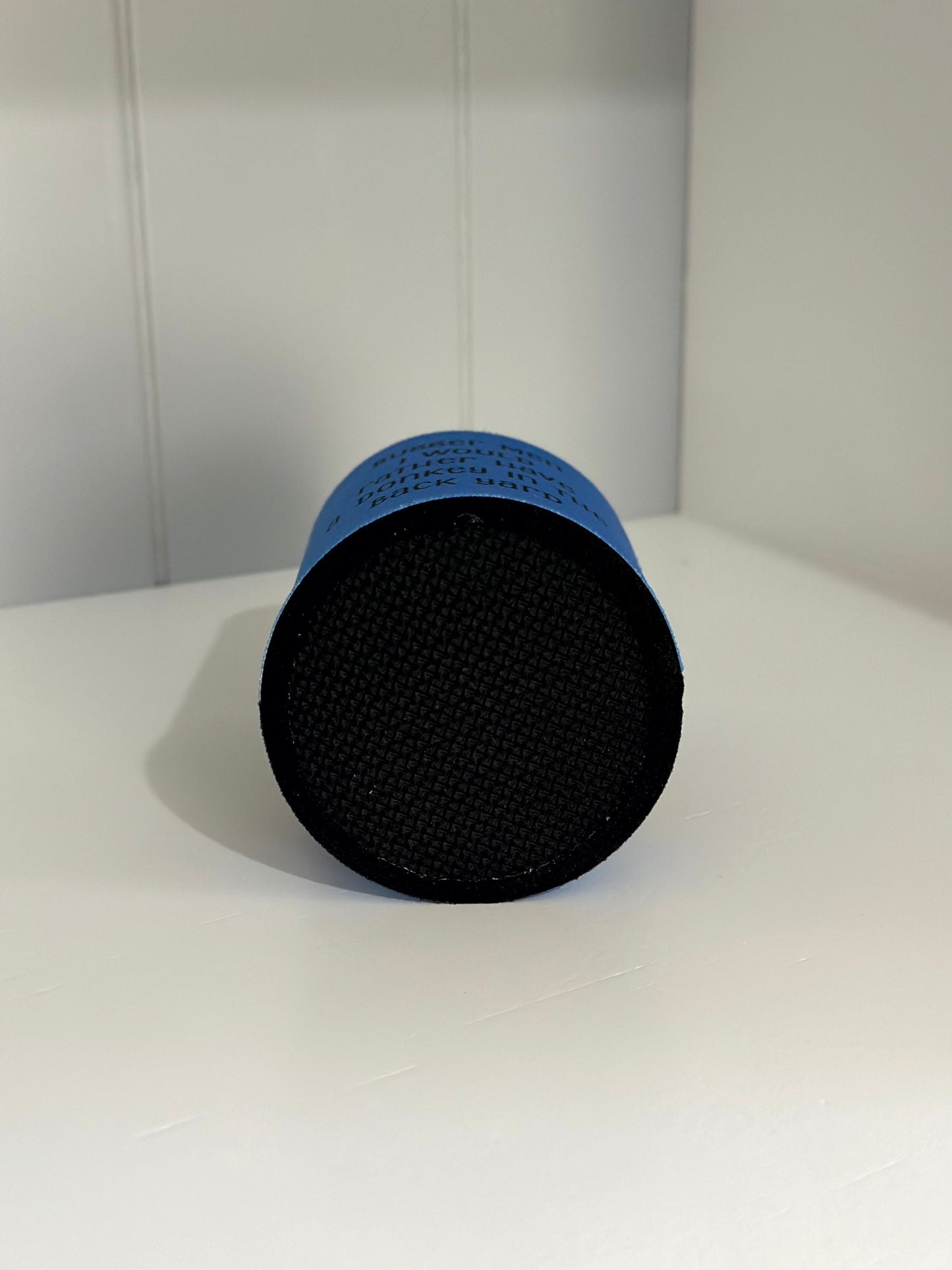 'Donkey' stubby holder in light blue