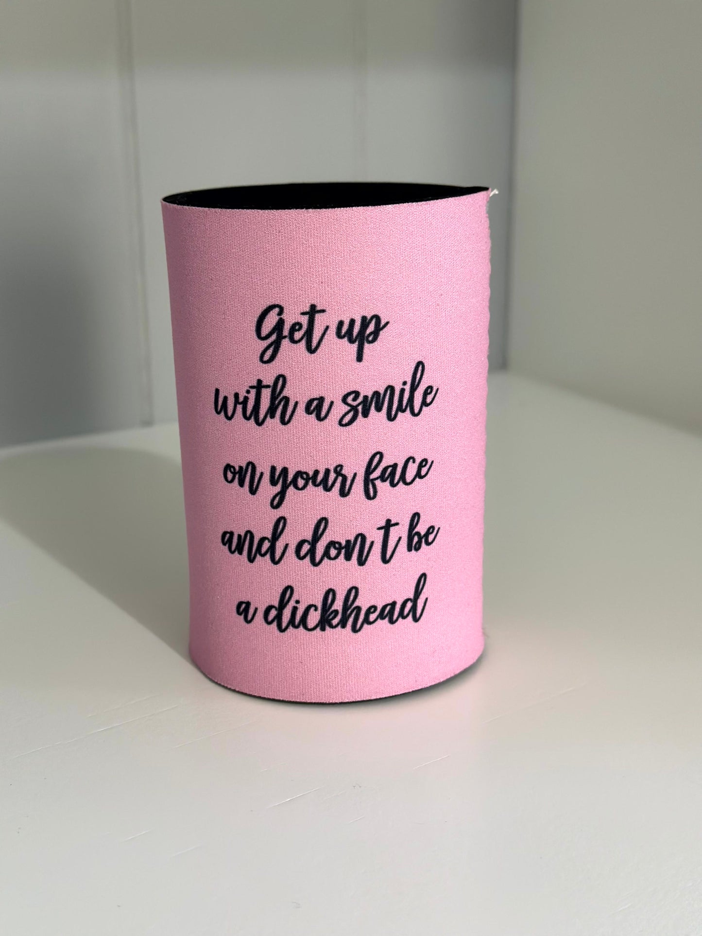 'Pretty in Pink' stubby holder