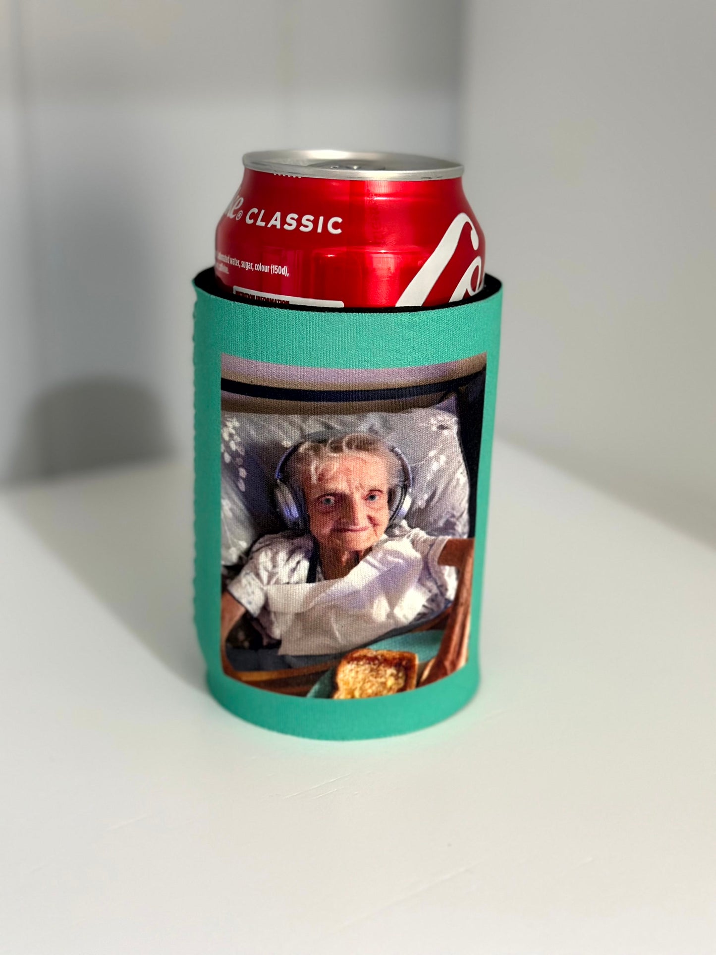 'Headphones' stubby holder