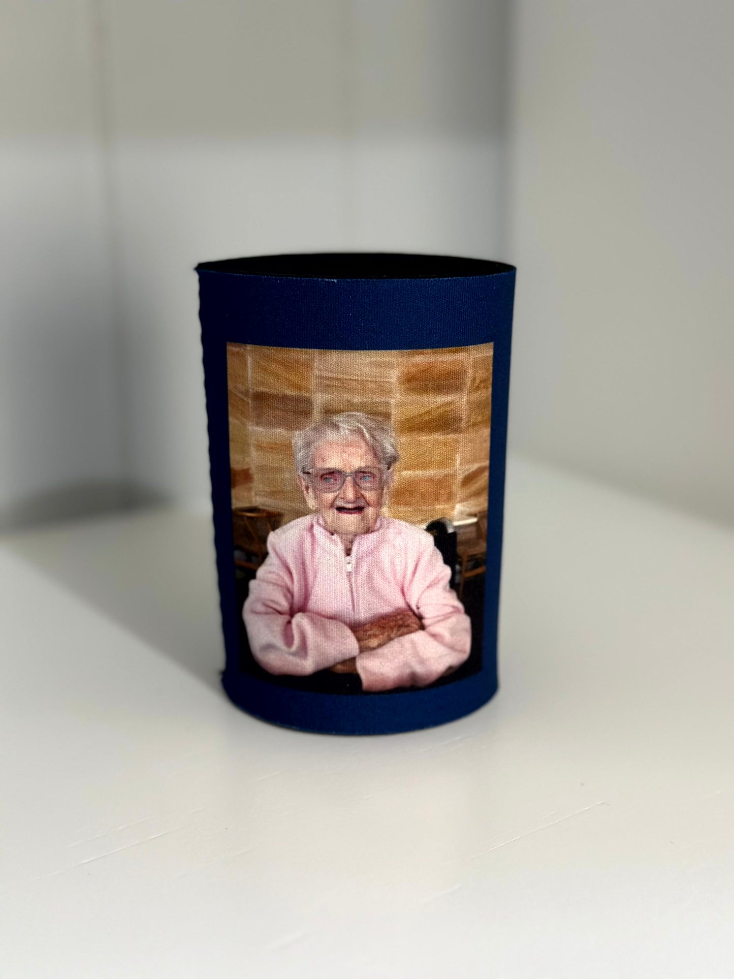 'The OG' stubby holder in navy blue