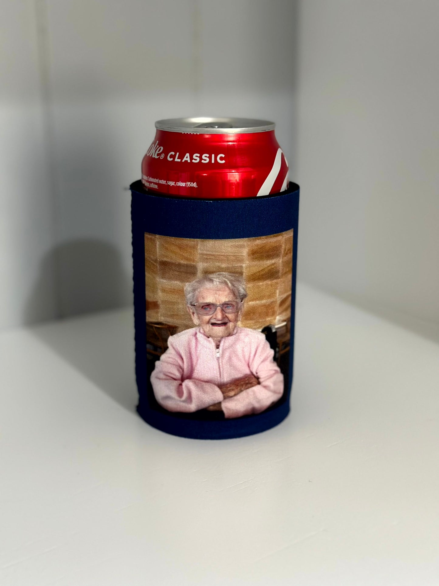 'The OG' stubby holder in navy blue