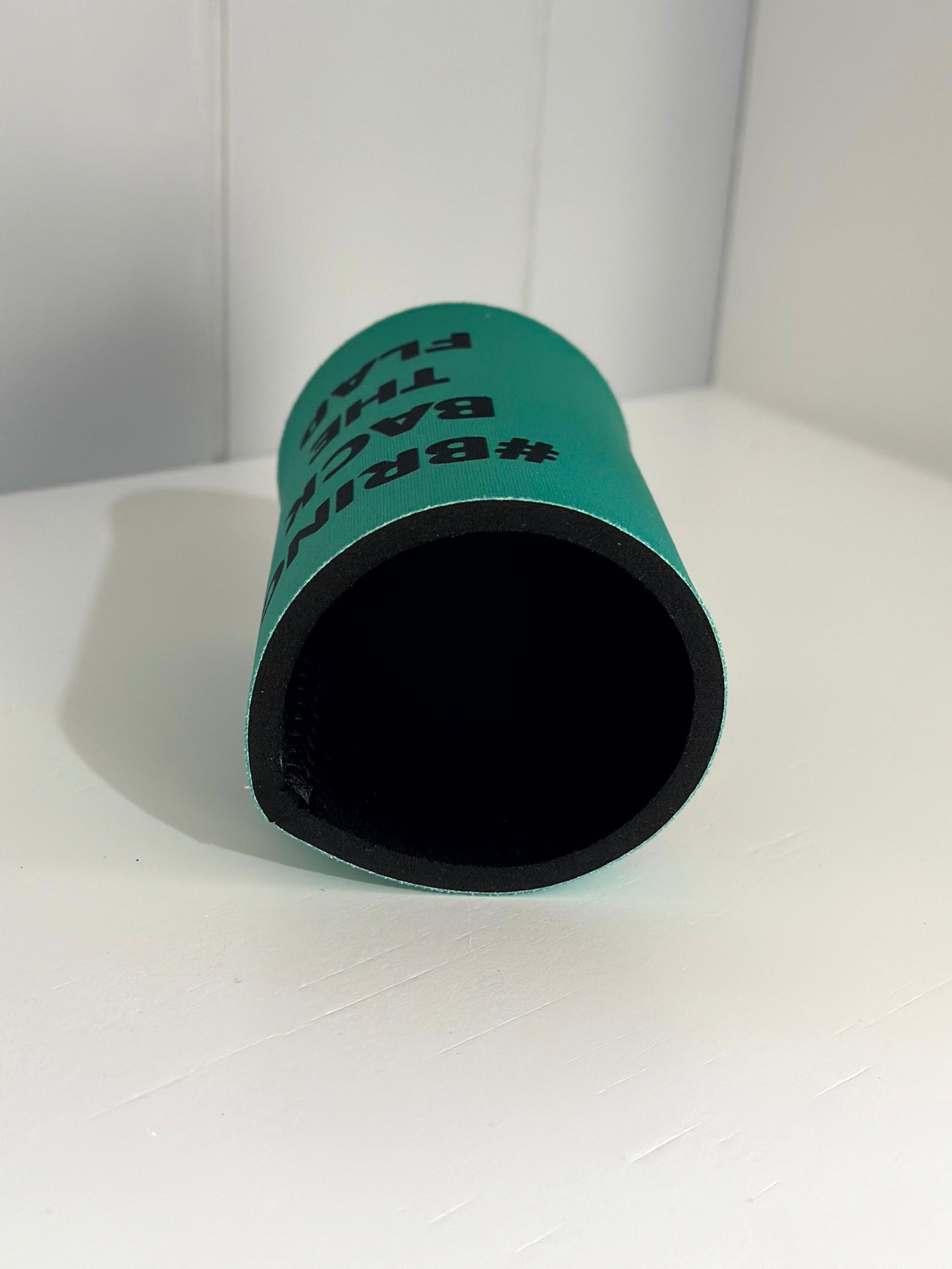 '#BRINGBACKTHEFLAP' stubby holder