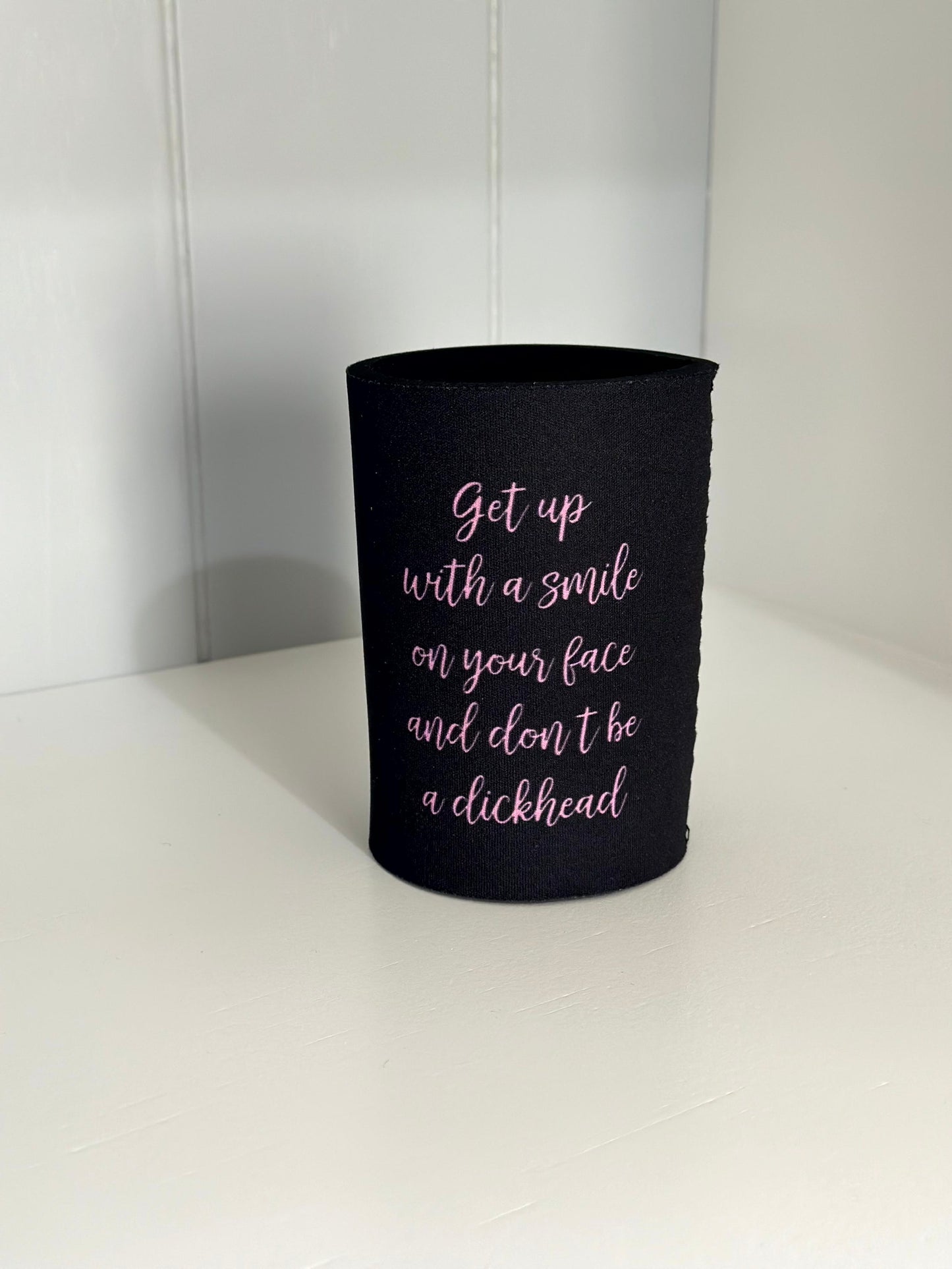 'Thumbs Up' stubby holder in black