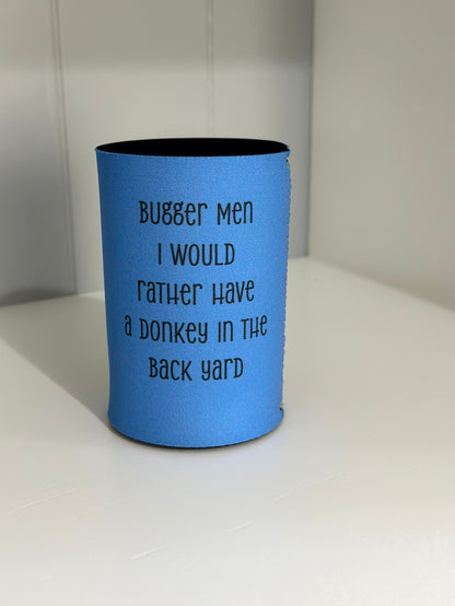 'Donkey' stubby holder in light blue