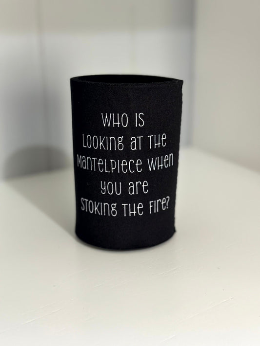 'Mantelpiece' stubby holder in black